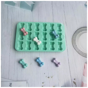 Moldes de Silicona de Forma de Huesitos.