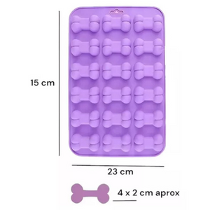 Moldes de Silicona de Forma de Huesitos.